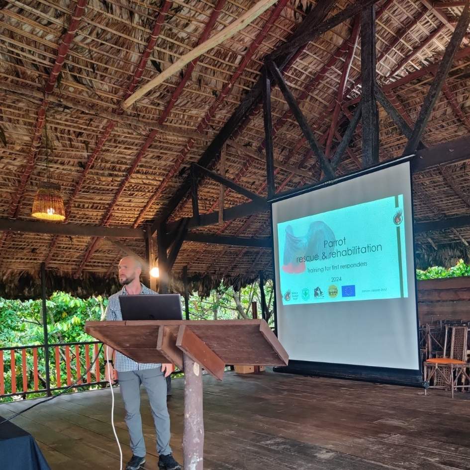 Empowering Parrot Rescue: WPT Training for Liberian Wildlife Officers at Libassa Ecolodge